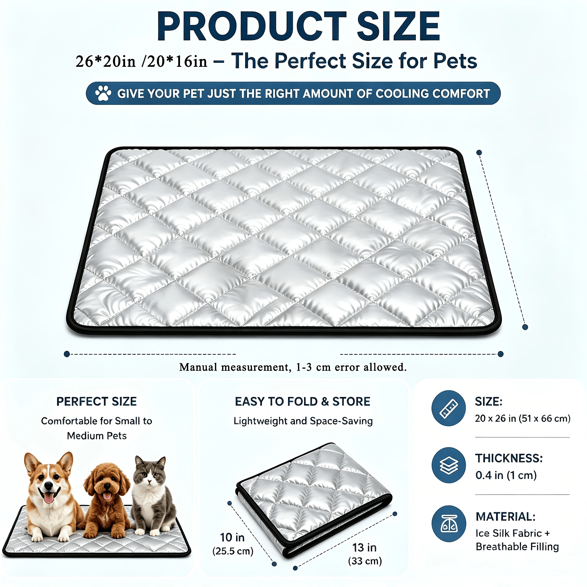 A Must-Have When Going Out.Multi-use Pet Pad, Waterproof, Machine Washable & Dirt Repellent For Dogs & Cats, Works For Various Scenarios — image 2