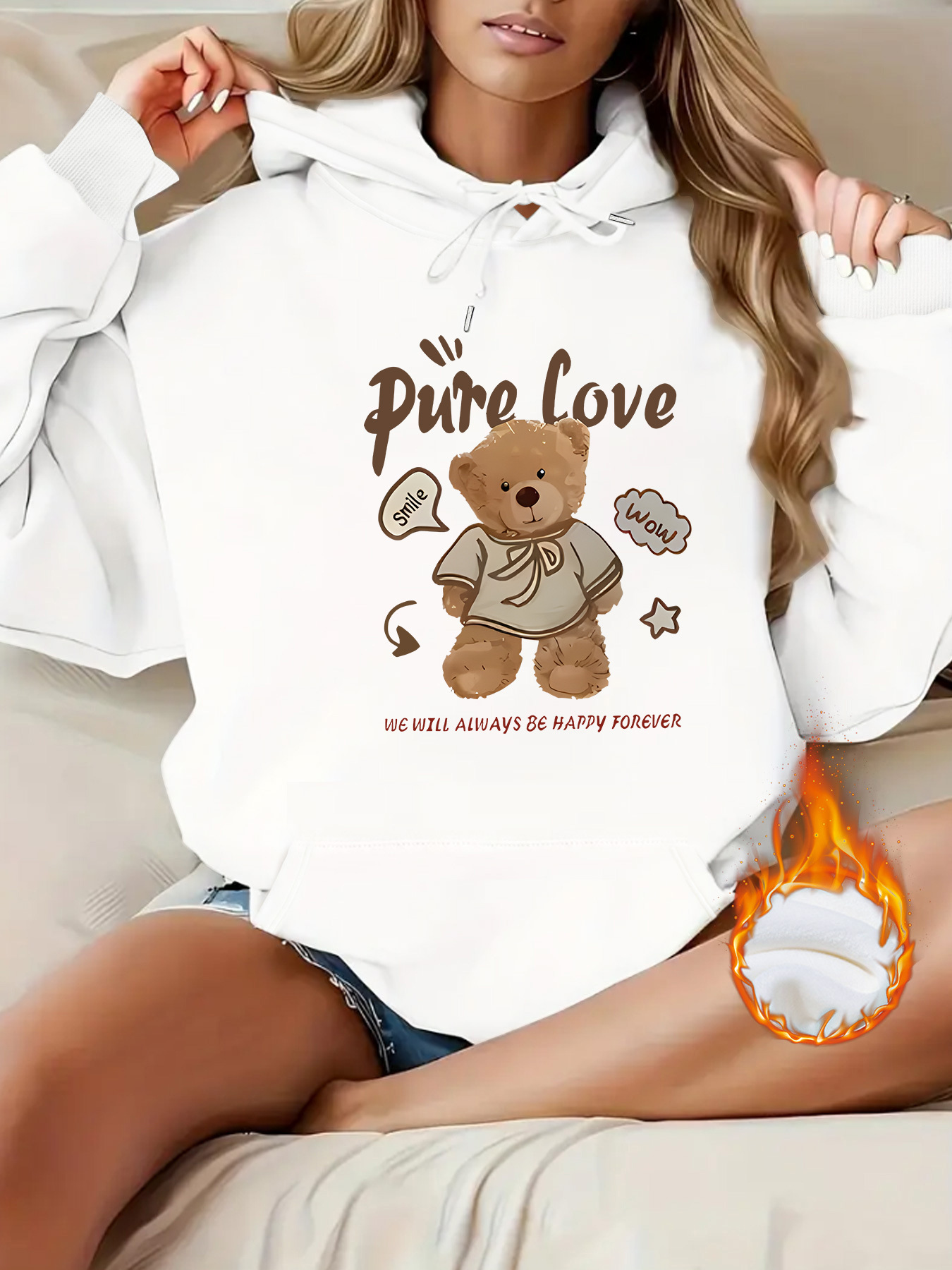 Little Bear Printed Hoodie — image 7