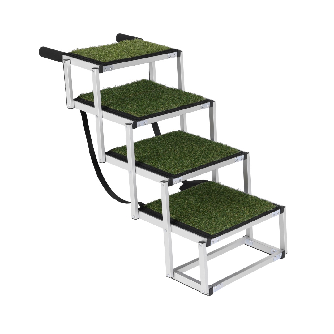 Foldable Dog Ramp For Cars, SUVs, Trucks, Portable Pet Dog Stairs For Large Dogs With Non-Slip Surface Reinforced Design, Lightweight Yet Sturdy Supports Up To 250lbs — imagen 15