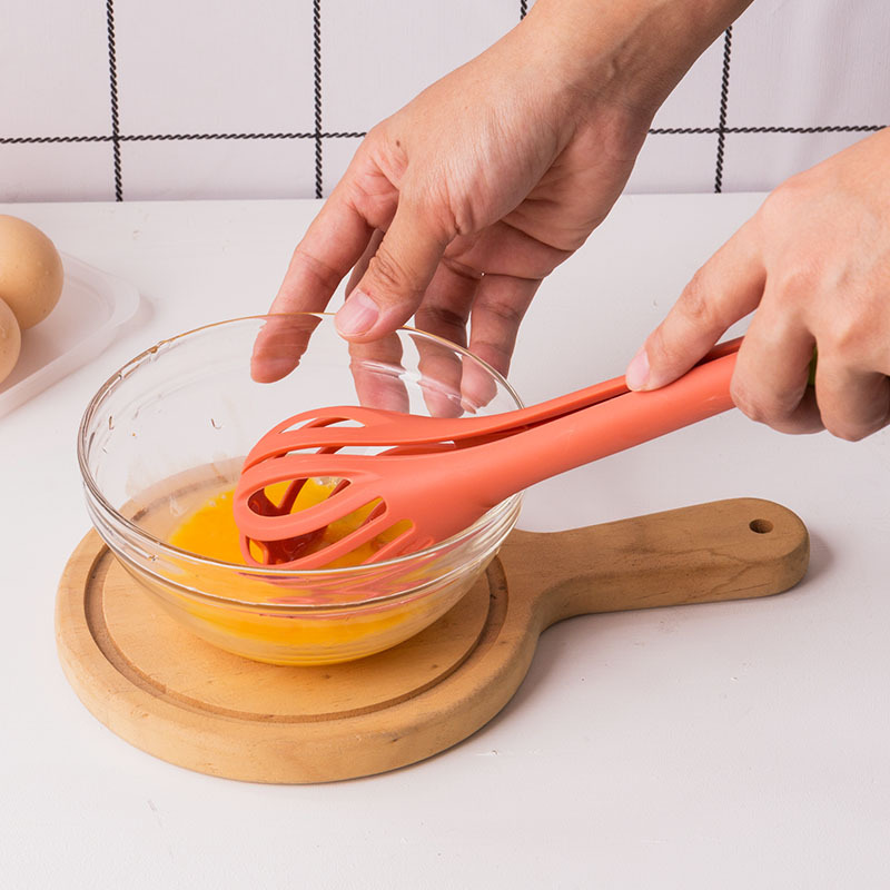 Egg Beater Multi-Functional Kitchen Creative 3-In-1 Hand Mixer Fishing Egg Fishing Noodles Bread Clip — image 8