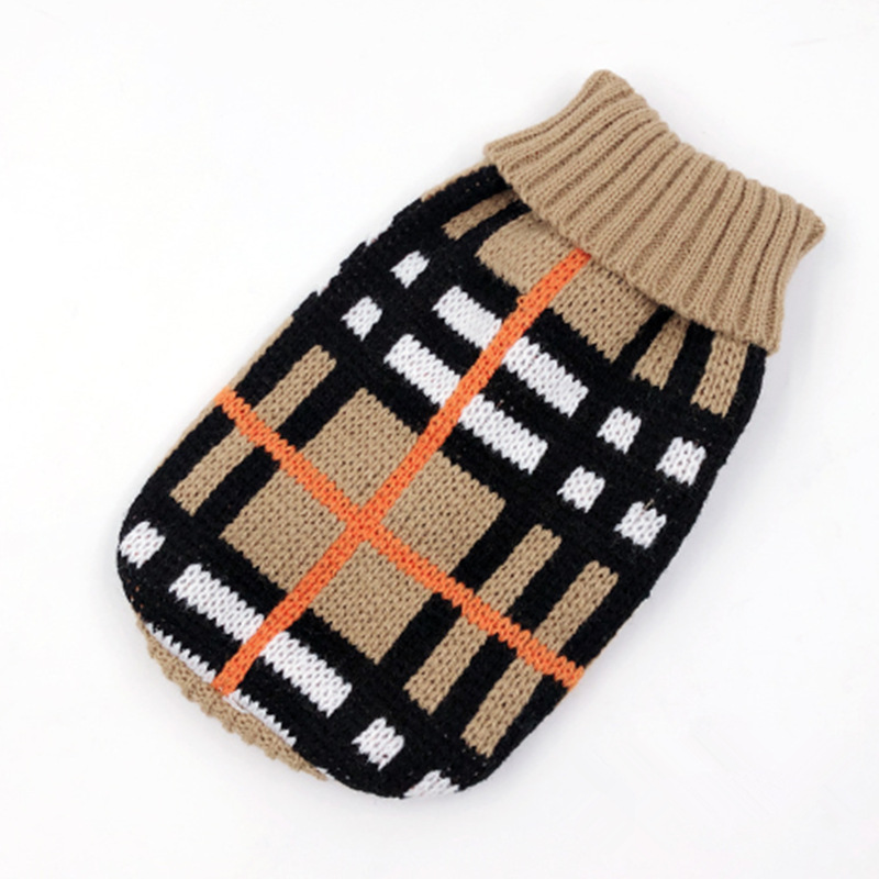 Pet clothes for autumn and winter warm knit Christmas teddy cat sweaters cat and dog clothing — image 18