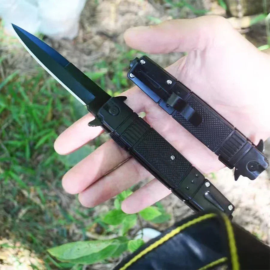 Outdoor Stainless Steel Multi-purpose Folding Knife High Hardness Survival Camping Hunting Knives Portable Pocket EDC Tool — image 1