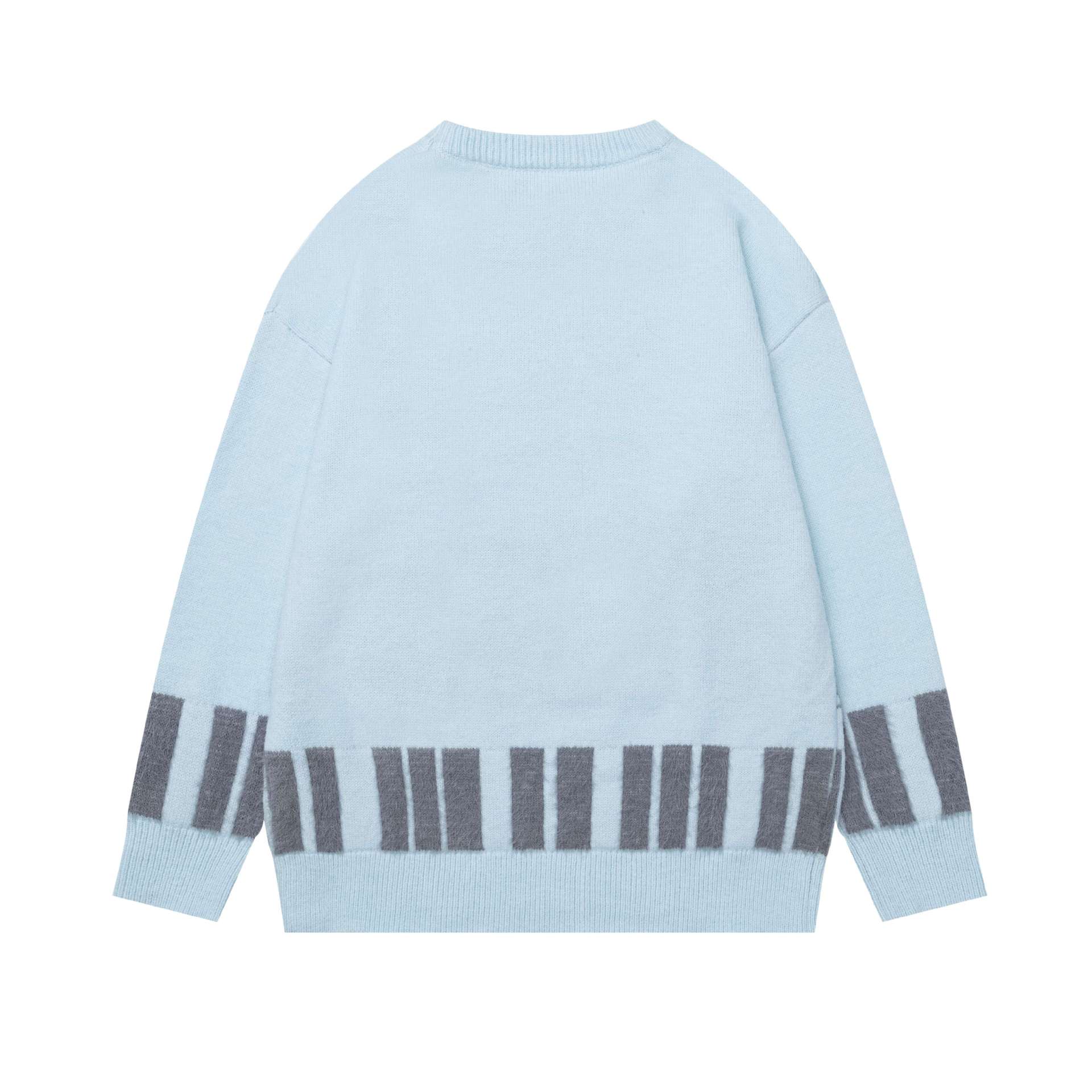 Note Cat Jacquard Sweater — image 3