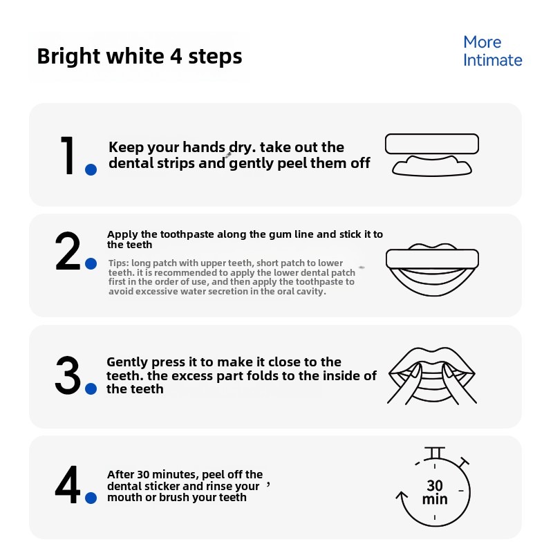 14 Pairs Of Pineapple Enzyme Tooth Strips. They Whiten And Brighten The Teeth, And Are Suitable For People Of All Ages Who Carry Out Daily Dental Care — image 6