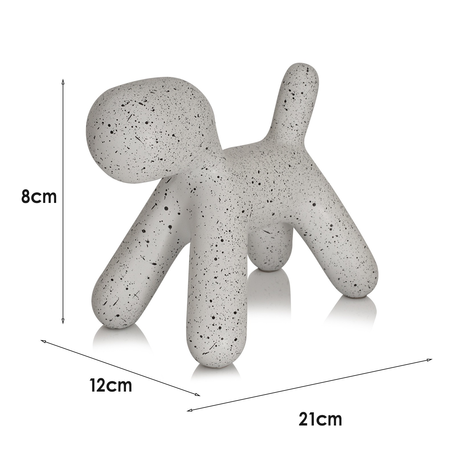 Small Spotted Dog Resin Home Decoration — image 1