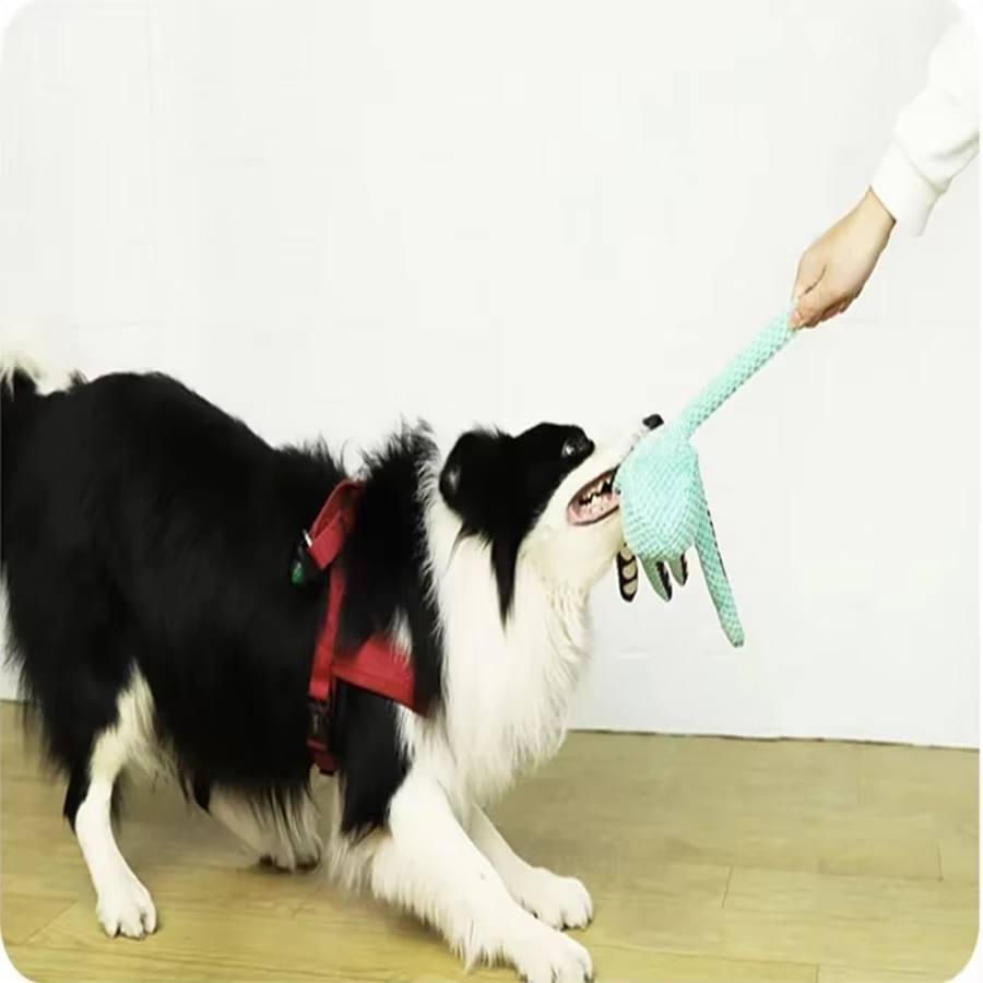 Juguete de Pulpo de Peluche para Mascotas con Sonido Interactivo Anti-Demolición, Compañero de Aburrimiento para Perros Grandes y Pequeños — imagen 3