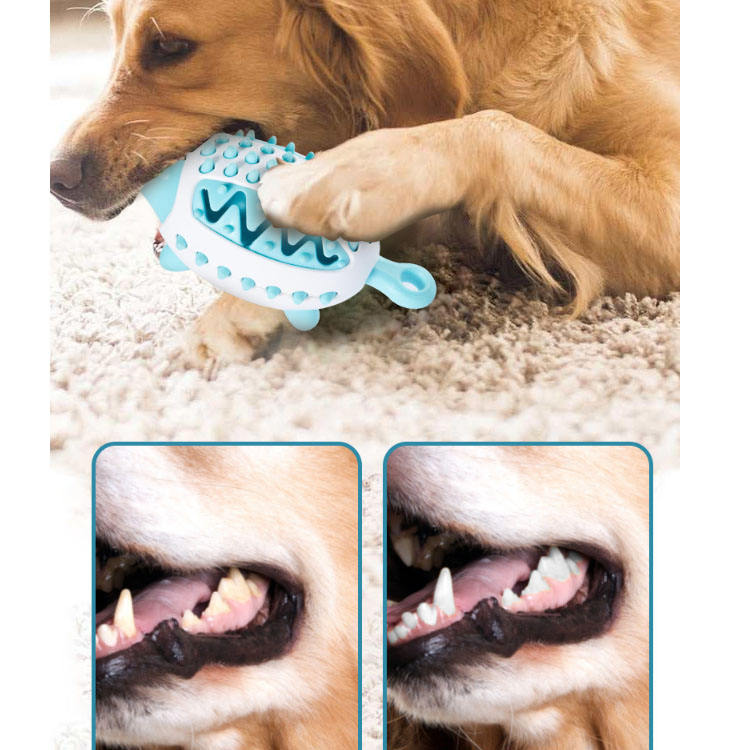Pelota de Entrenamiento para Dientes Caninos con Almuerzo para Perros Juguetes de Mordisqueo para Mascotas Película de Alimento para Perros — imagen 3