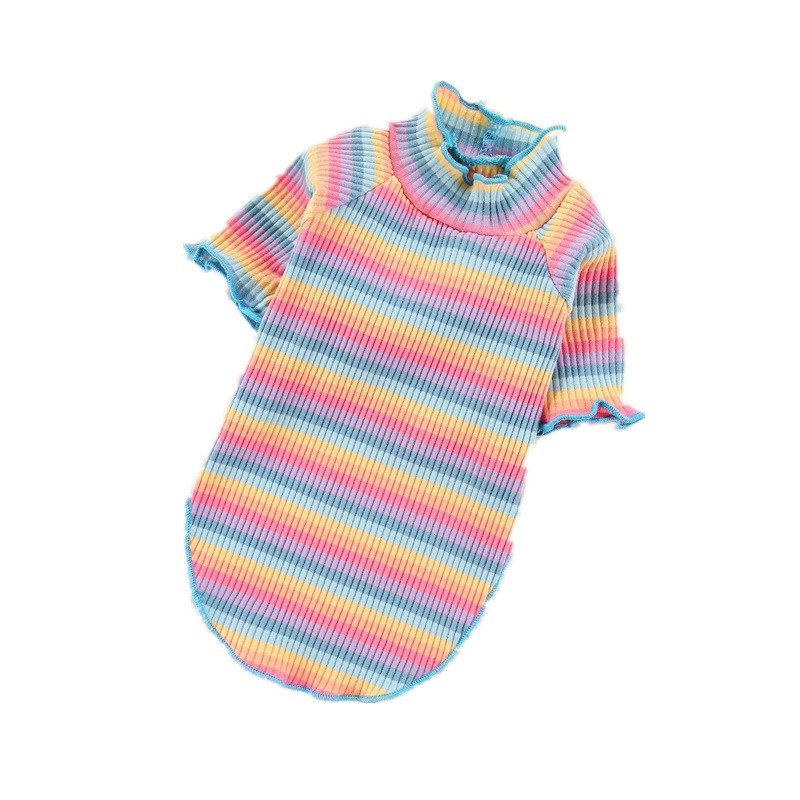 Netizen Teddy Little Dog Clothes Basecoat Summer Wear Thin Cotton Pet Clothing Spring Summer Cat — image 10