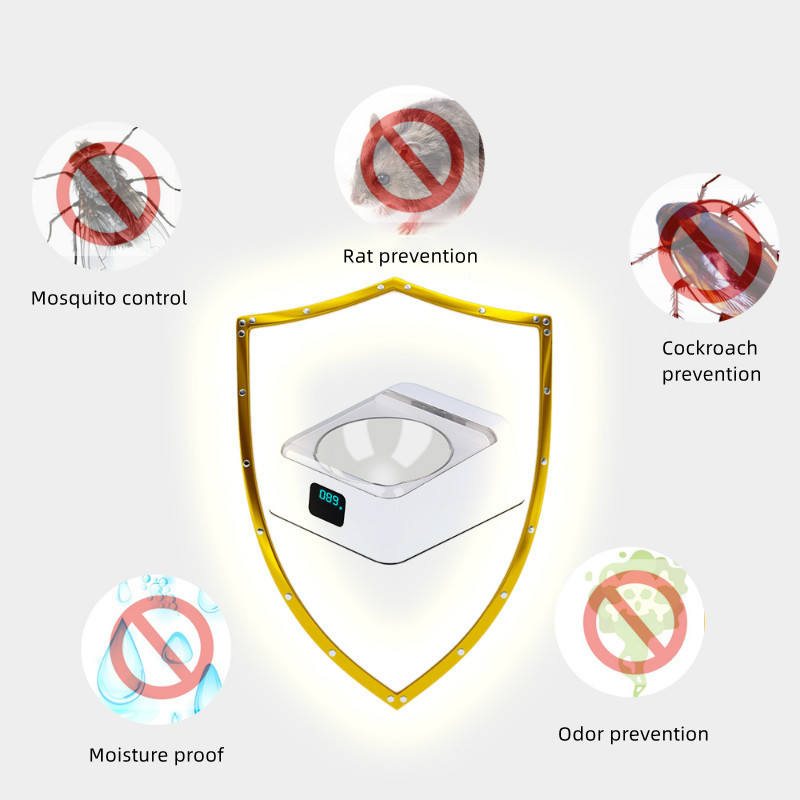 Pet 5G Bowl Pet Automatic Feeder Anti-Cockroach Anti-Mouse Moisture-Proof Bowl Dog Food Utensils — image 3