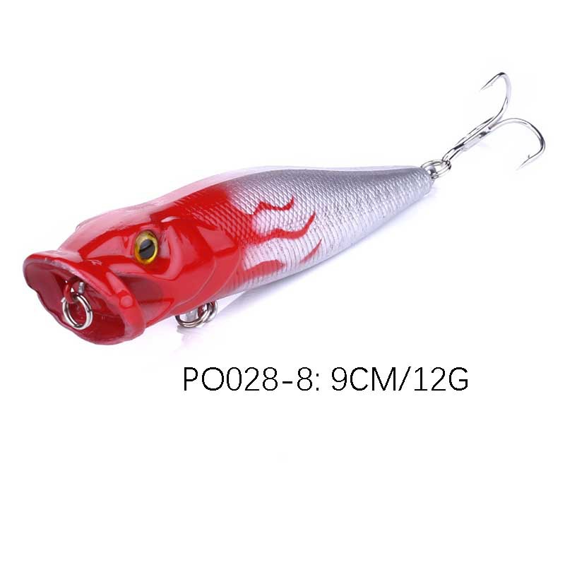 Señuelo de Pesca Boca Grande Tipo Wave Steak, Cebo Duro de Golpe en el Agua — imagen 8