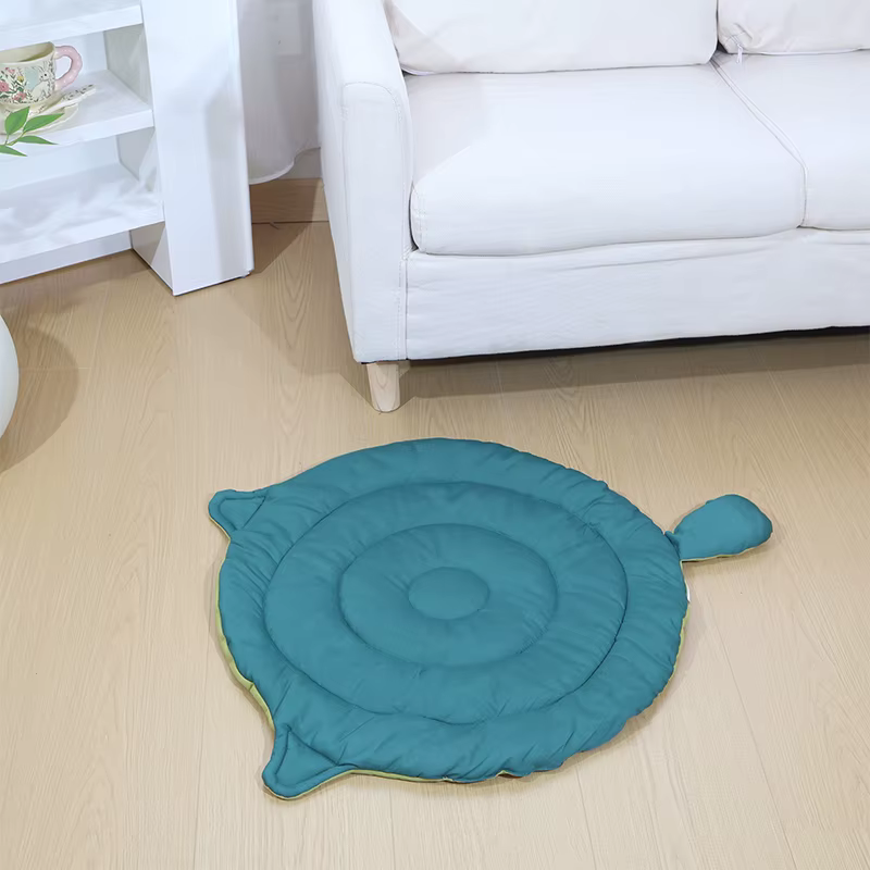 Dog Bed Mat for Sleeping, Big Face Cat Style Cat Bed Pad for All Seasons, Soft Breathable Washable Pet Cushion for Cats Dogs — image 5