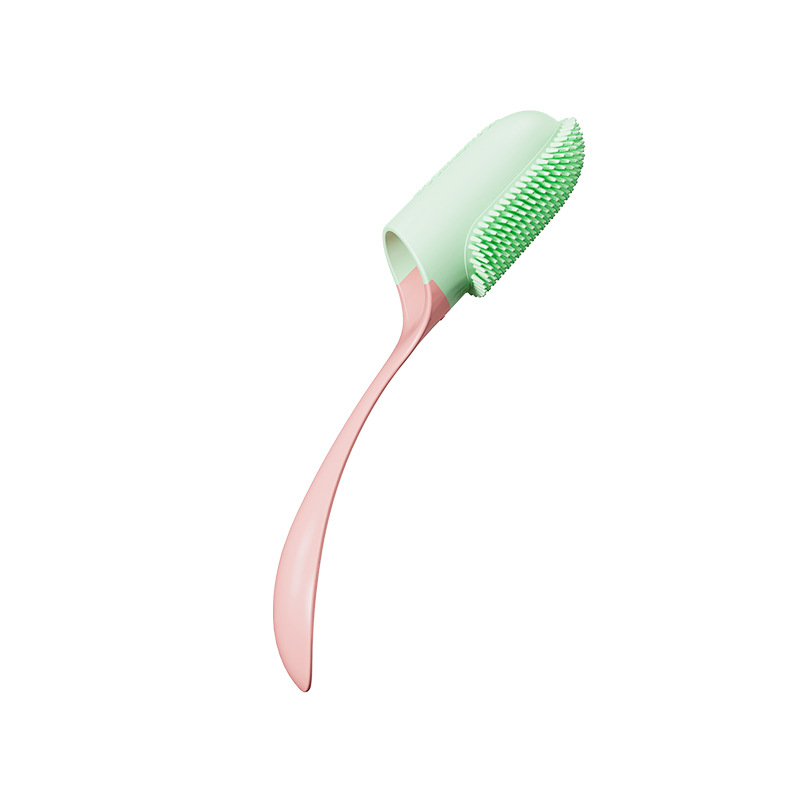 Limpia oral para perros y gatos con mango de dedo - Cepillo dental suave para mascotas — imagen 2