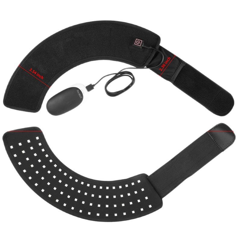Lámpara de Terapia LED Luz Roja Infrarroja para Pie de Equino Terapia Intensiva Recuperación del Ejercicio Heridas de Curación Masajeador Grande — imagen 2