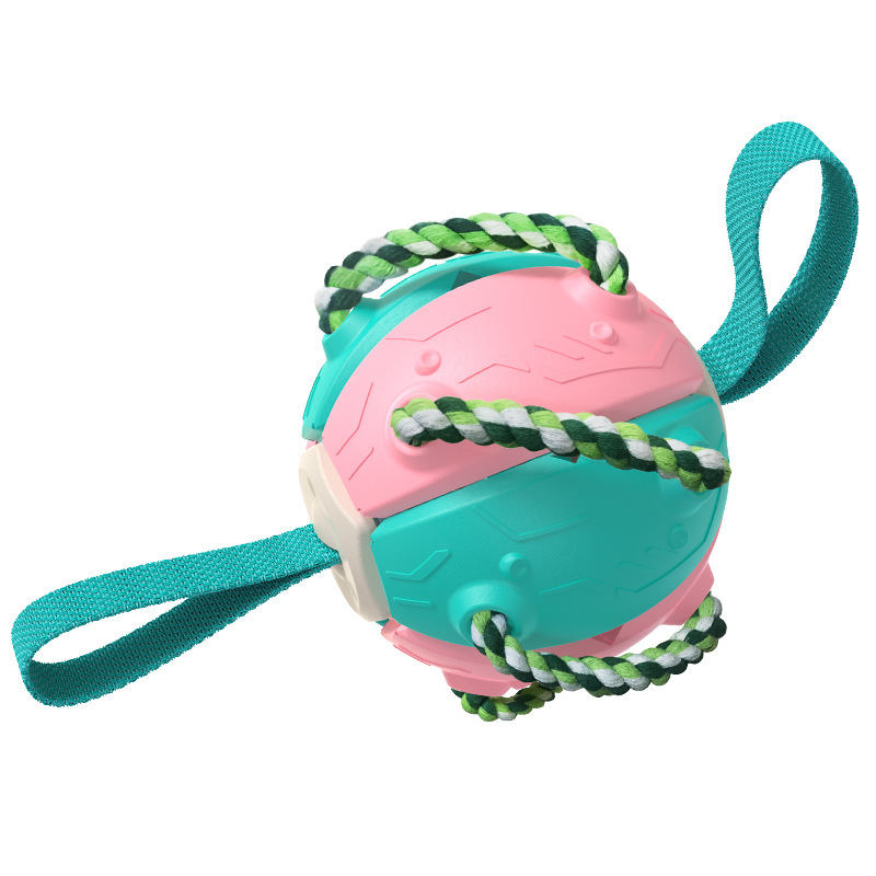 Pet Supplies Throwing Frisbee Outdoor Training Interactive Frisbee Football Dog Toy — image 7