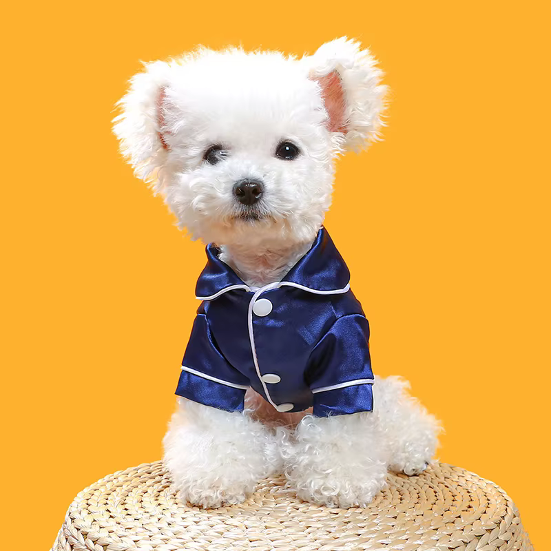 Pet Pajamas Dog Costume Teddy Retriever Clothes Cat Apparel Dogs Shirts Small Medium Dog Clothes Spring Summer Puppy Clothing — image 1