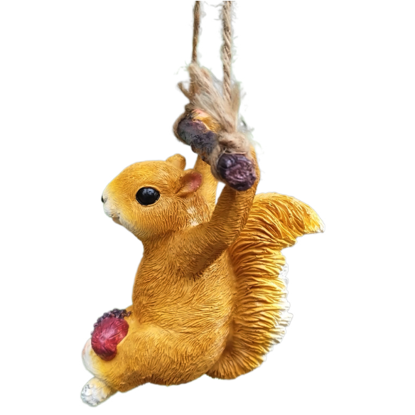 Garden courtyard outdoor decoration squirrel resin pendant — image 1