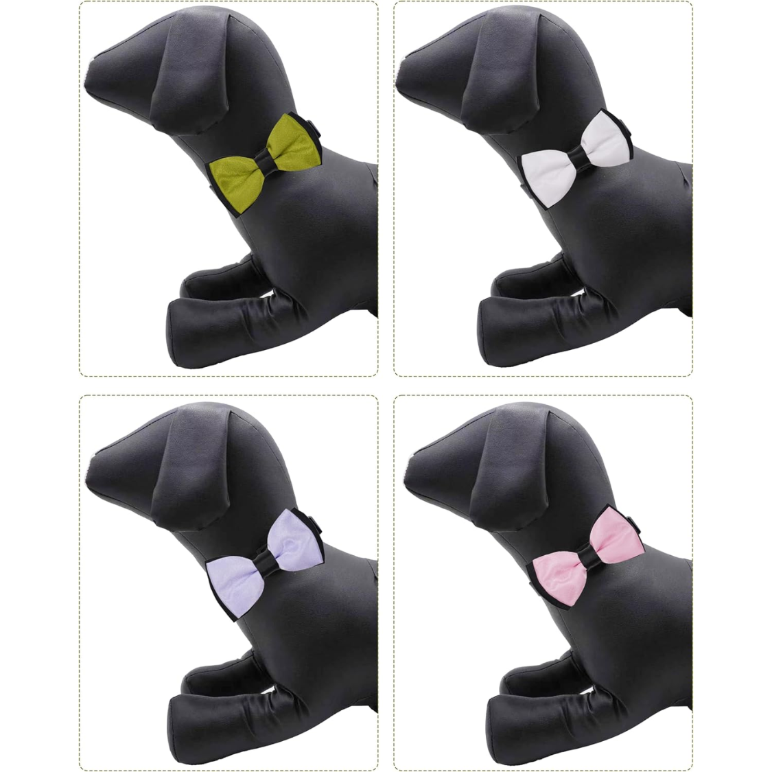 Paquete de 10 Moños para Perros en Colores Variados, Deslizables para Collar de Perros Grandes — imagen 6