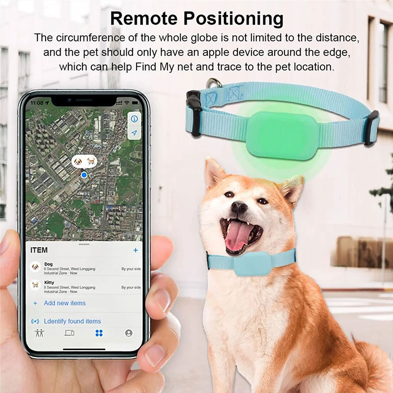 Real-Time GPS Pet Tracker: Long-Range Waterproof Collar with Activity Alert, Anti-Loss Finder Compatible with Apple Find My — image 12