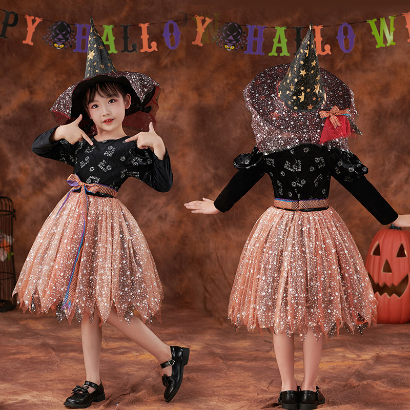 Sombrero holográfico con escamas de pez giratorias, diseño de 2 colores para disfraces de Halloween y fiestas — imagen 2