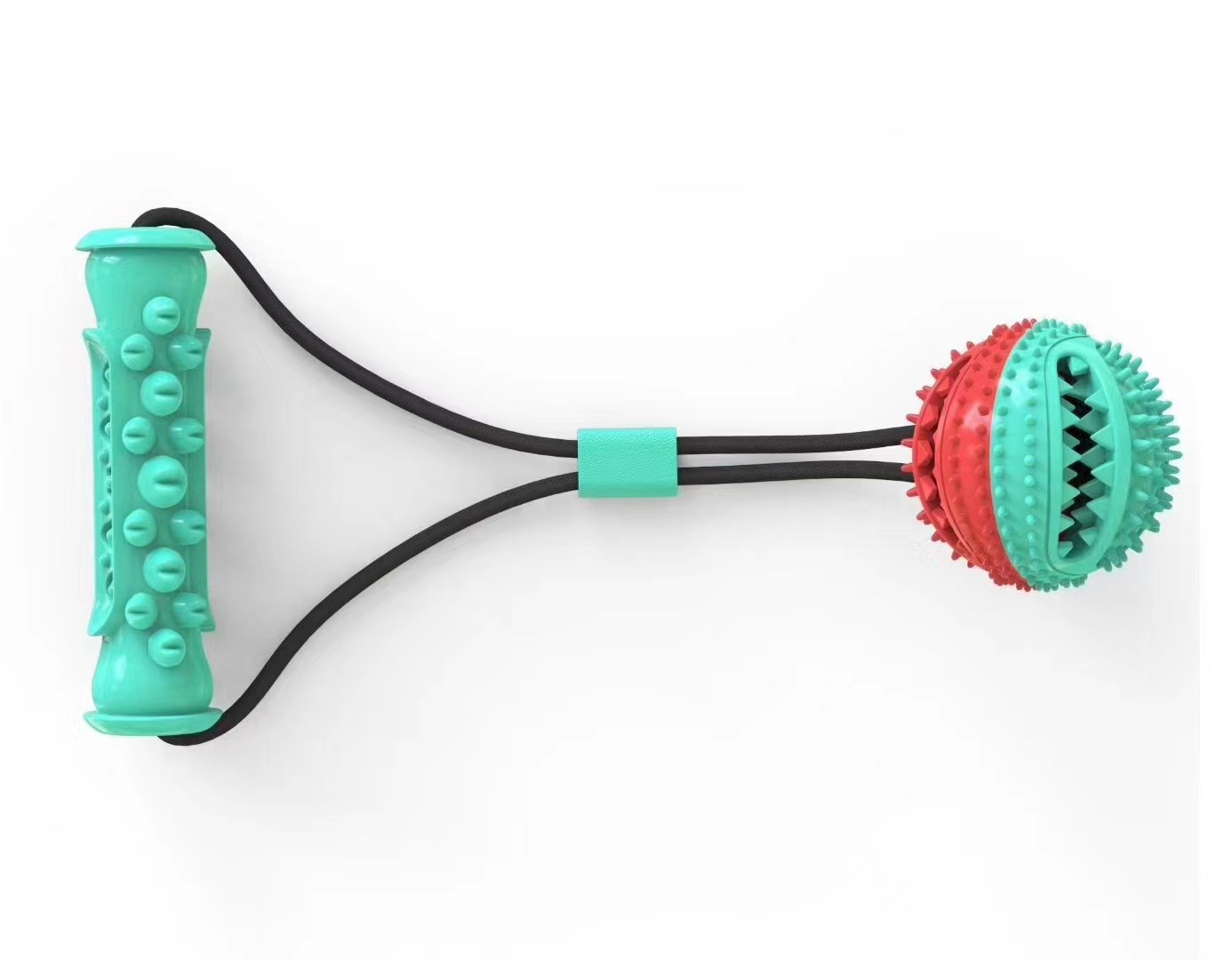 Pet Supplies Toy Combination Pull Rope Training Molar Bite Resistant Ball Dog Toy — image 2