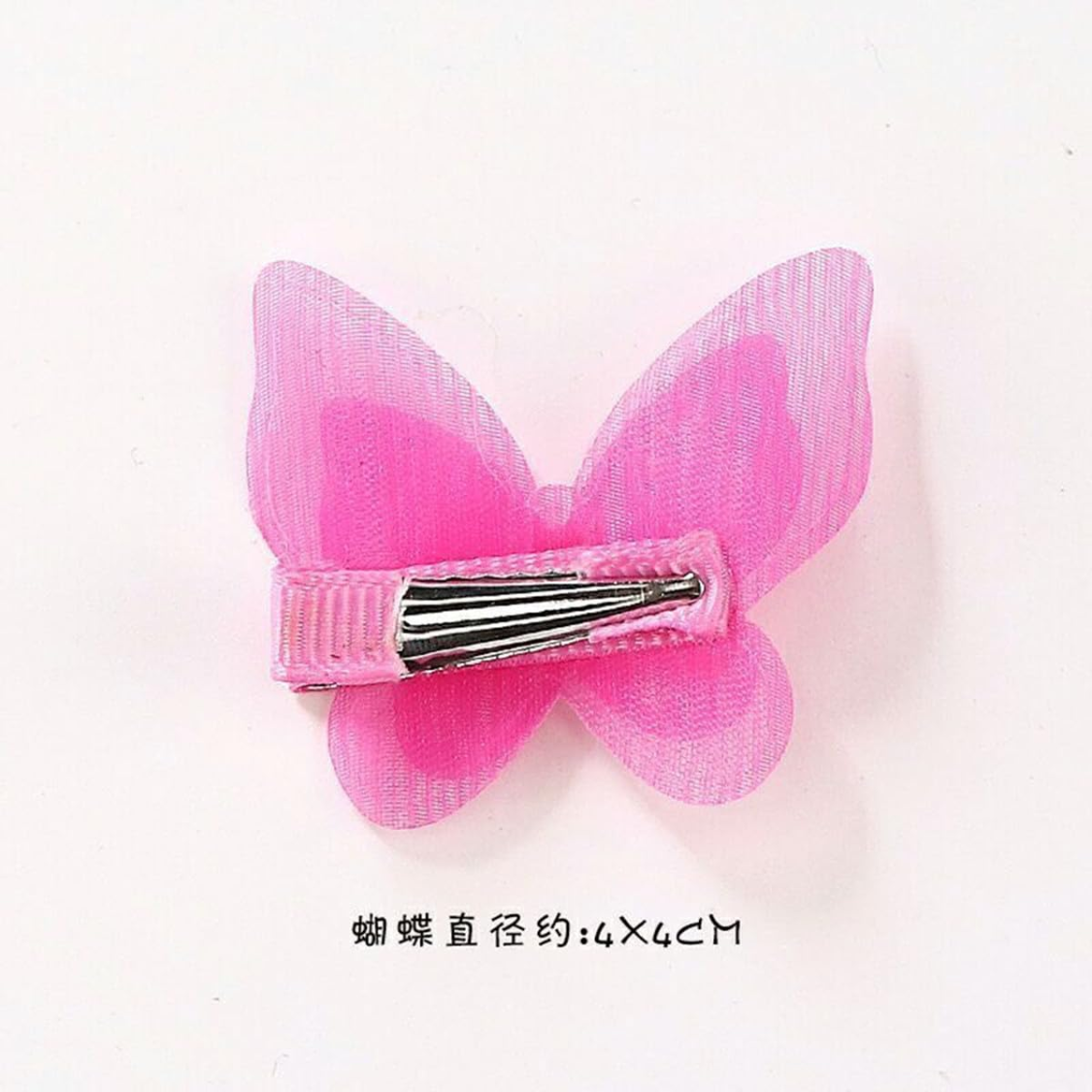 10pcs Pet Hair Accessories, Butterfly Pearl Hair Clips For Girls Cats And Dogs — image 3