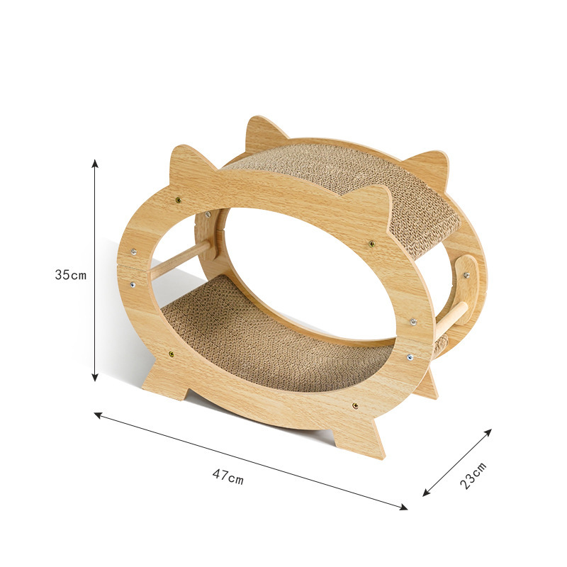 Tablero de rasguño resistente a la fisuración, ayuda auto-suficiente para alivio del gato — imagen 2