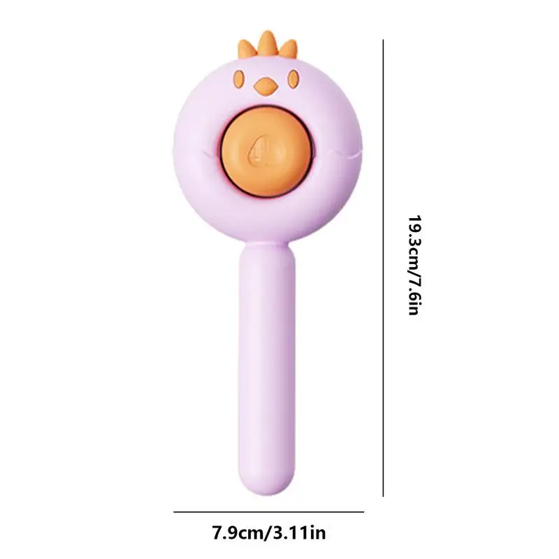 Cepillo para Perros Auto-Limpio Dientes de Acero Inoxidable Cepillador para Mascotas Fácil Eliminación de Pelos y Masaje Multifuncional Suministros para Mascotas — imagen 7