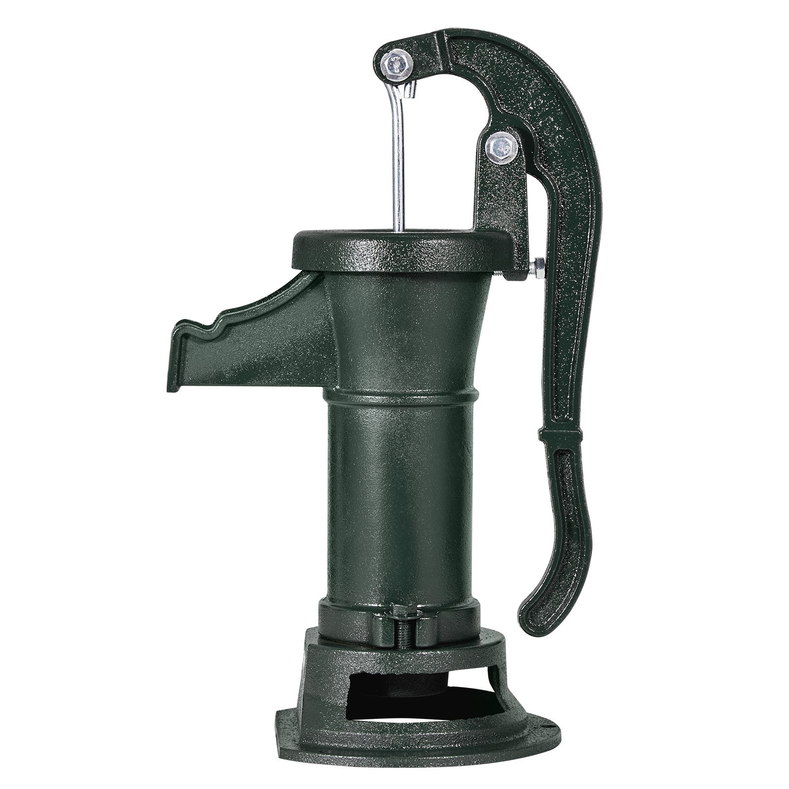 Well Hand Pitcher Pump, 25 Ft Maximum Lift, Antique Cast Iron Manual Hand Water Pump, NPT 1-1/4 In Connection, Easy Installation, Old Fashioned For Outdoor Garden, Pond, Backyard, Farm, Green — imagen 1