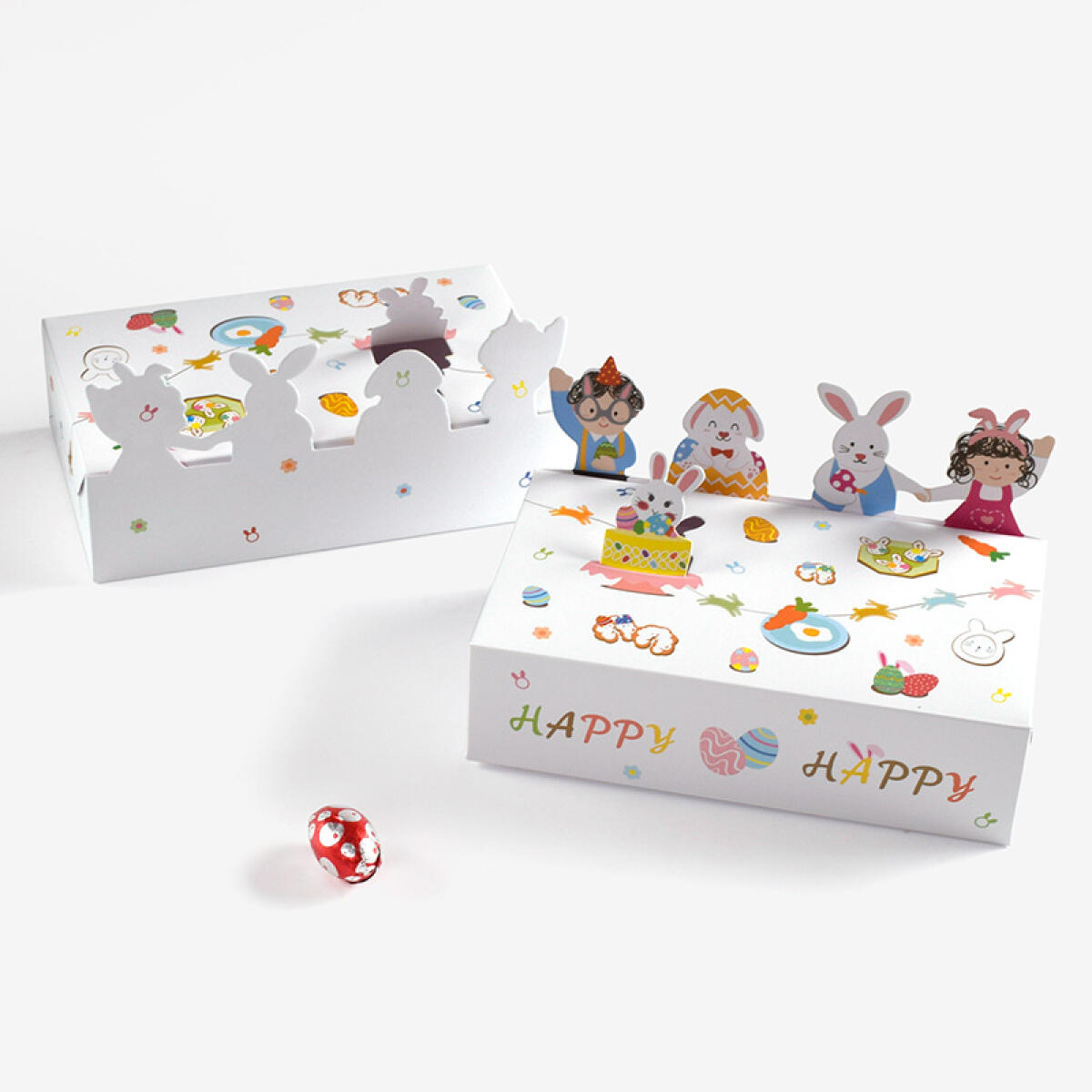 Cajas Regalo de Peluche en 3D para Conejos - 10 Unidades — imagen 2