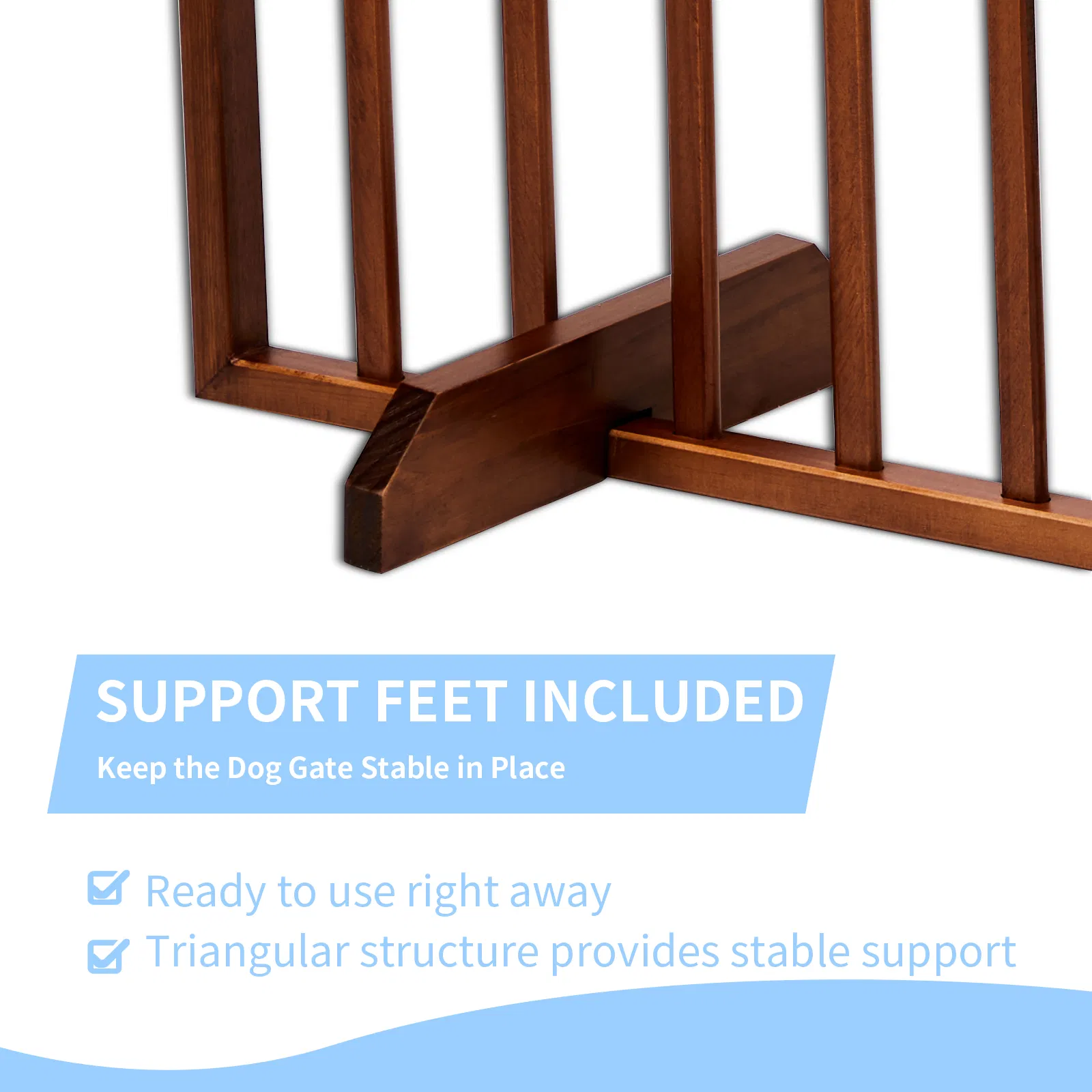 The Wooden Dog Fence Brown — image 3