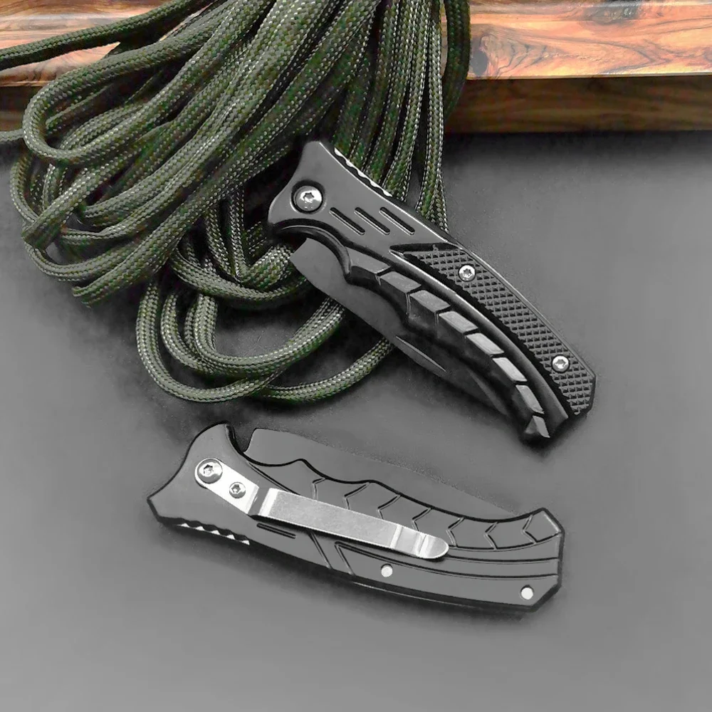 Stainless Steel Folding Knife Fillet Knife Fishing Boat Fishing Accessories with Easy To Carry Camping Meat Cutting PP Handle — image 2