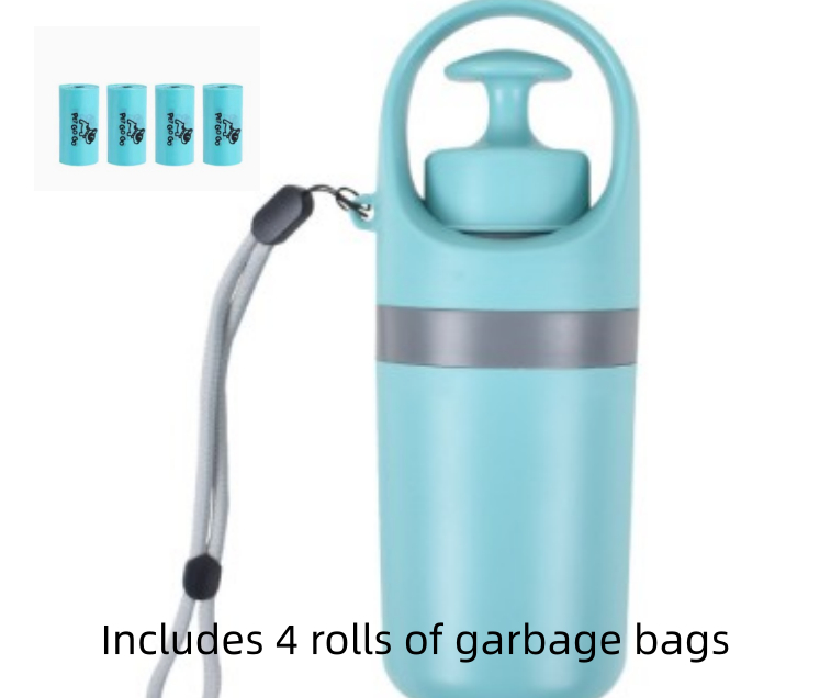 Soplador Portátil Ligero de Heces Caninas con Dispensador Integrado de Bolsas para Recoger Excrementos de Perros con Ganchos de 8 Patas — imagen 22