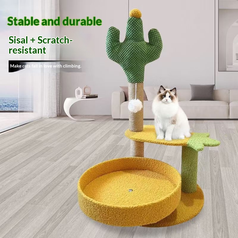 Suministros para Mascotas Árbol de Gato Juguetes de Cactus — imagen 1
