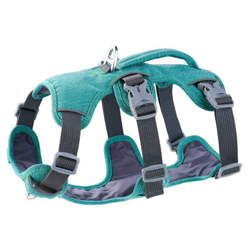Arnés Reflector con Manija de Control - Vestido de Nylon Acolchado para Entrenamiento, Paseo y Seguridad Antirrobo — imagen 3