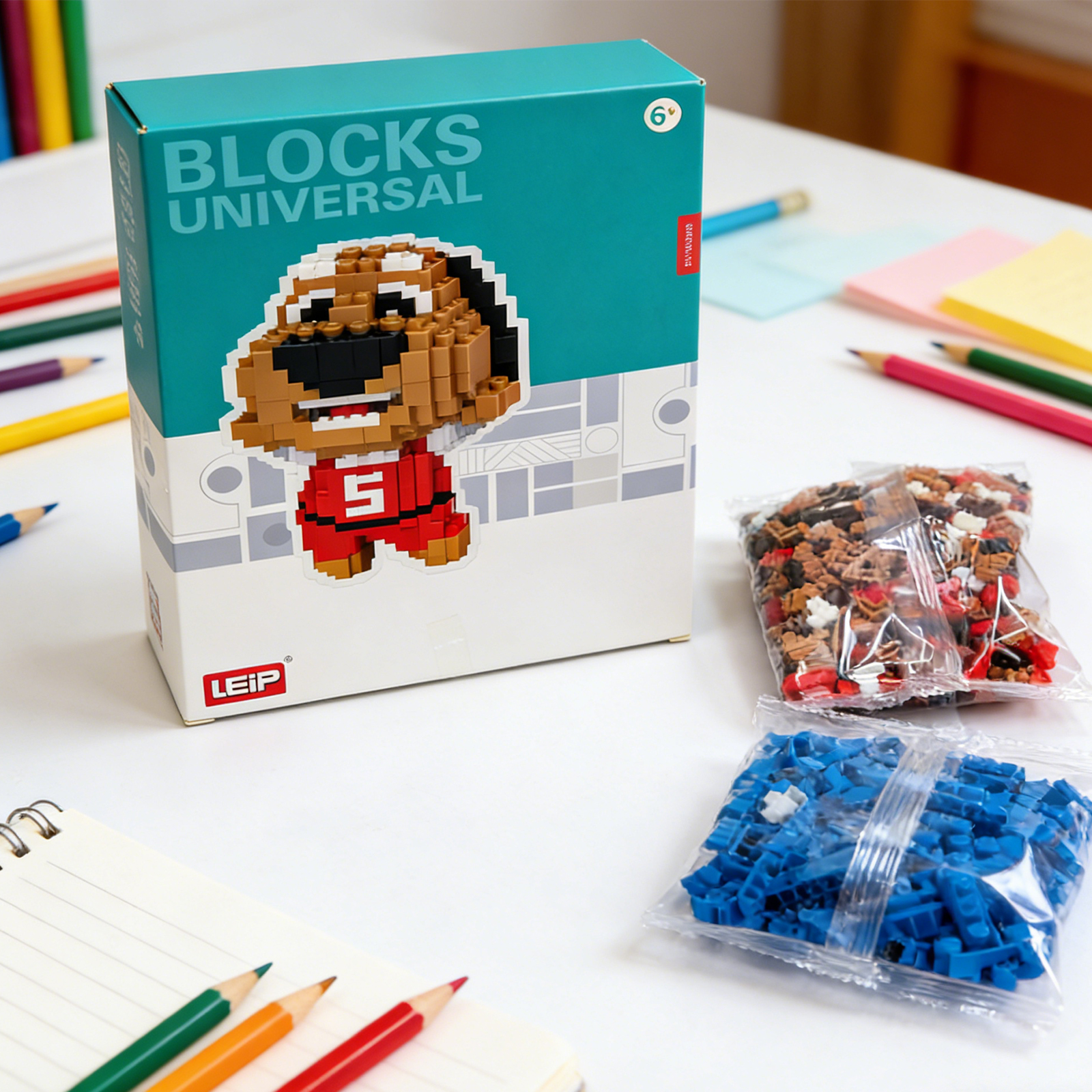 Dog Building Block-Brown — image 2