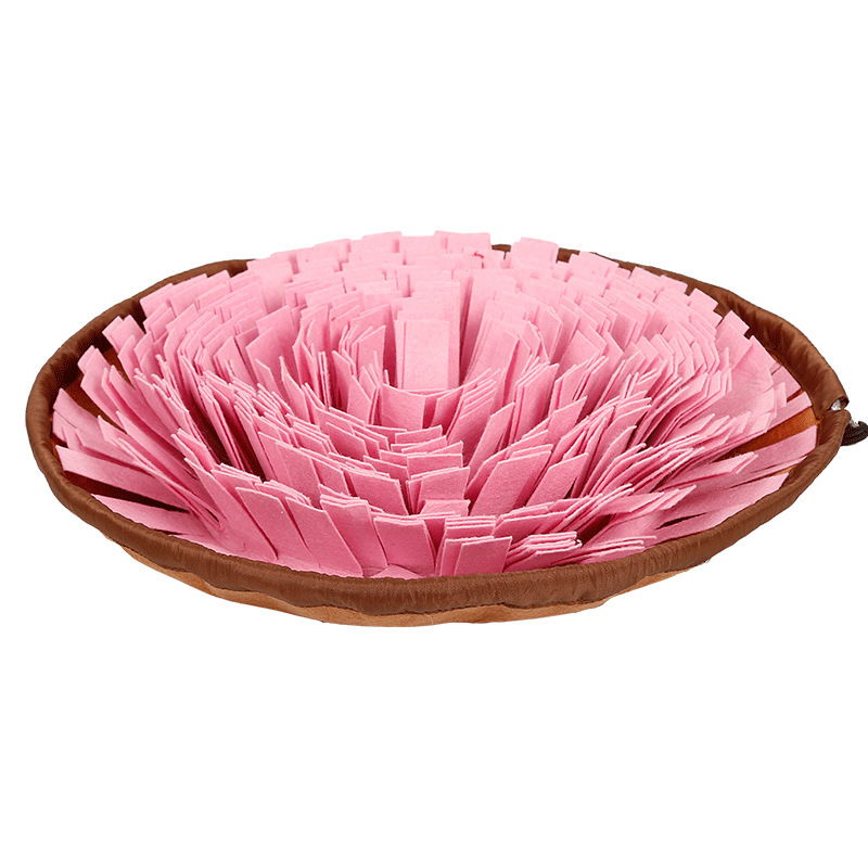 Slow Feeding Sniffing Mat Pet Toy Dog Food Dispensing Multi-Color Stress Relief Training Sniffing Dog Bowl — image 6