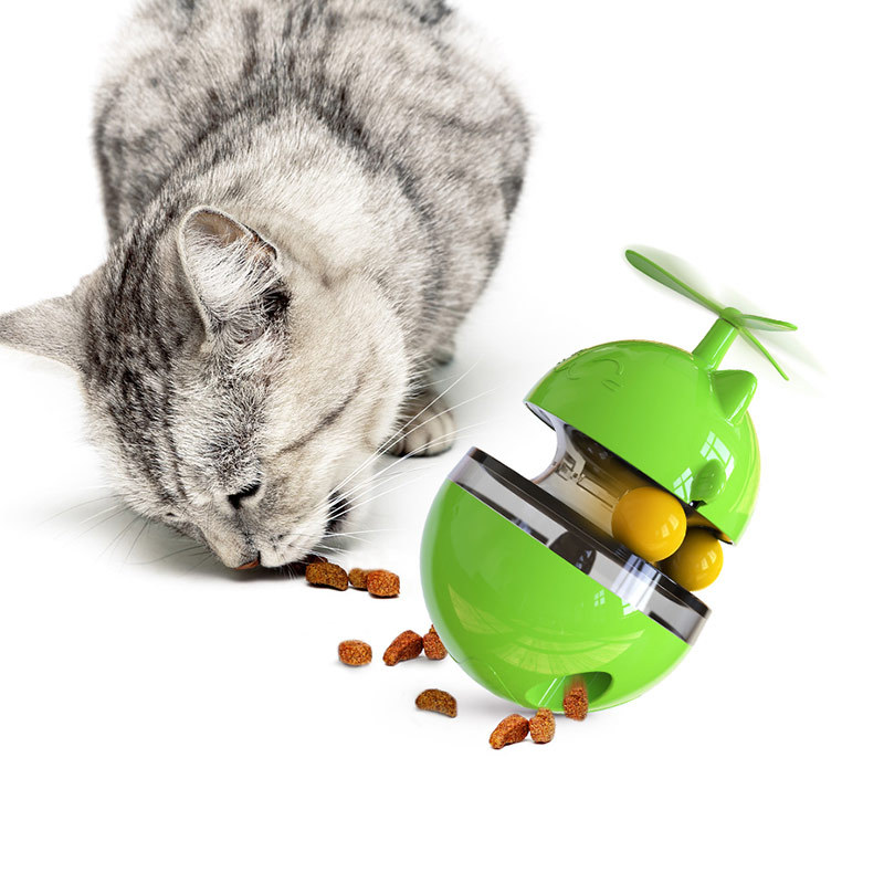 Cyclone Tumbler Leaking Food Ball Cat Toy Teasing Cat Stick To Relieve Boredom Self-Healing Pet Supplies — image 3