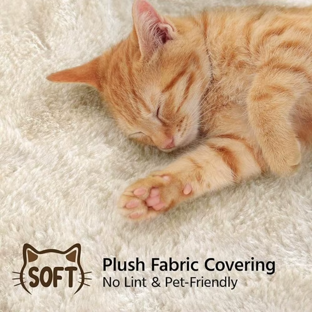 Cat Tree for Large Cats with Large Top Perch Multi-Level Tower for Indoor Cats with Condo Hammock Sleeping Bag Dangling Ball — image 3