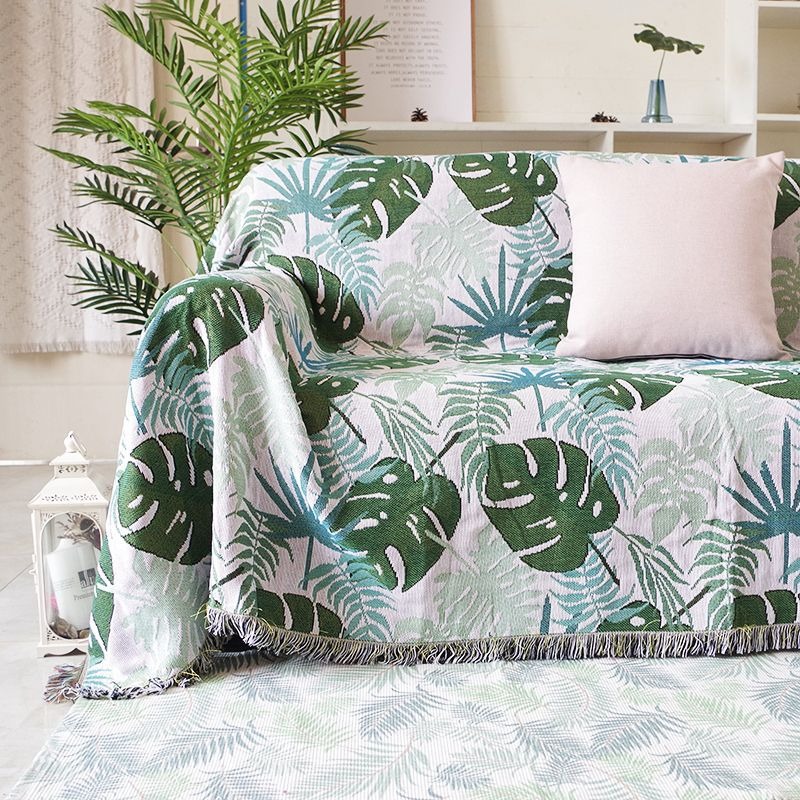 Modern minimalist koi patterned sofa blanket can be used as a soft carpet tablecloth decoration dust-proof — image 2