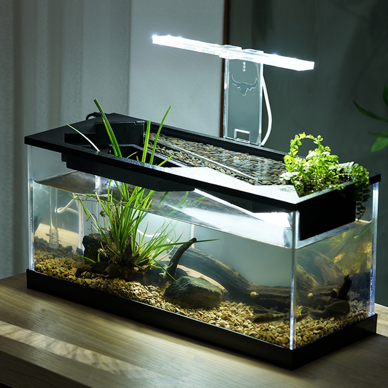 Acuario Todo en Uno de Acrílico con Filtro, Calefacción Circular e Iluminación Integrada — imagen 8