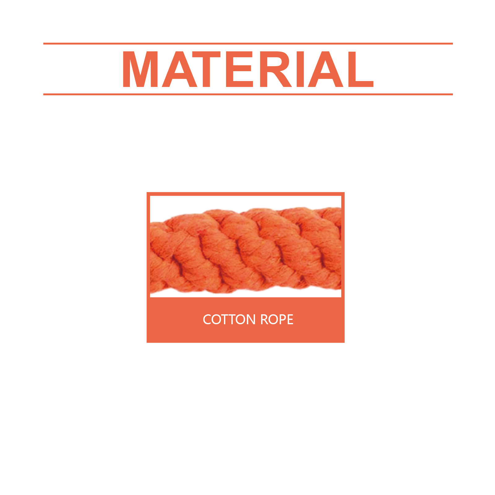 Cotton Rope Carrot Dog Teething Toy, Durable Chew Toy For Puppy Teeth Cleaning & Gum Massage — image 6