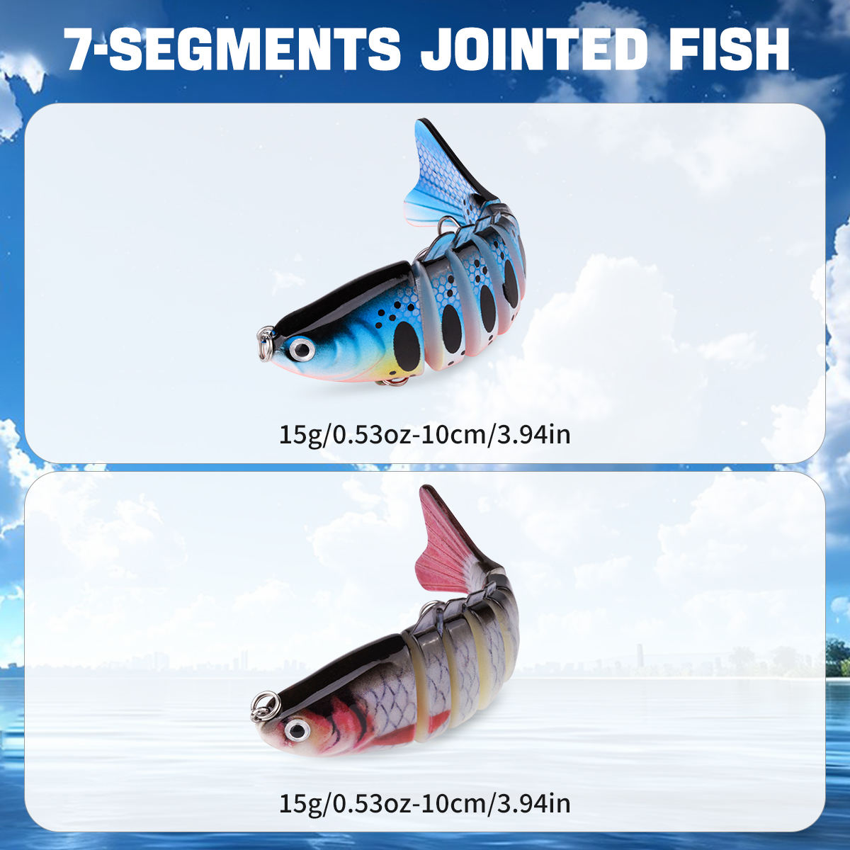 Set de 25 Piezas de Señuelos Topwater de Hélice Multi-sección para Pesca, Señuelo Realista de Pato y Accesorios de Rana, para Pesca de Lubina en Agua Dulce — imagen 3