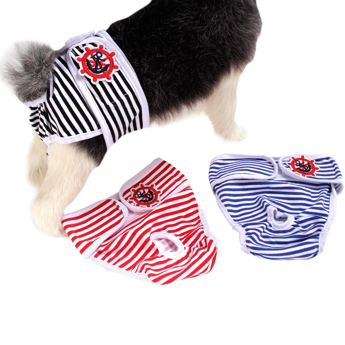 Ropa Sanitaria para Perros, Pantaloncillos de Poliéster para Higiene Canina — imagen 1