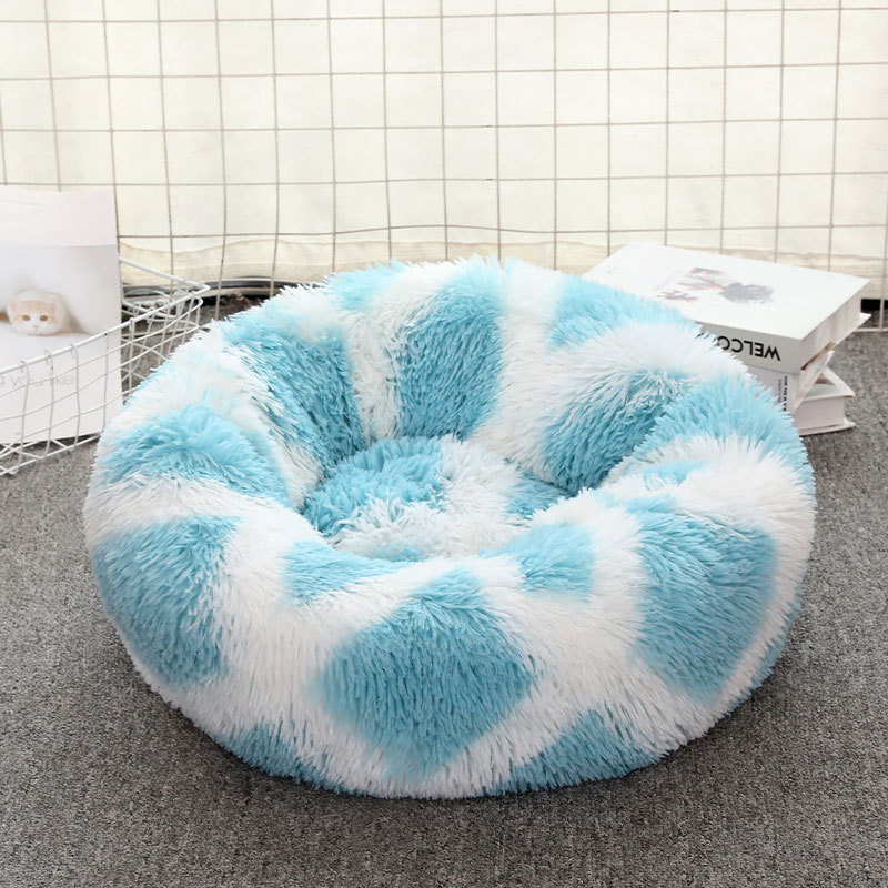 Pet Nest Warm Soft Plush Sleeping Bed Pad Kennel Breathable Dog Cat House Pet Bed Dog house Animals Supplies — image 11