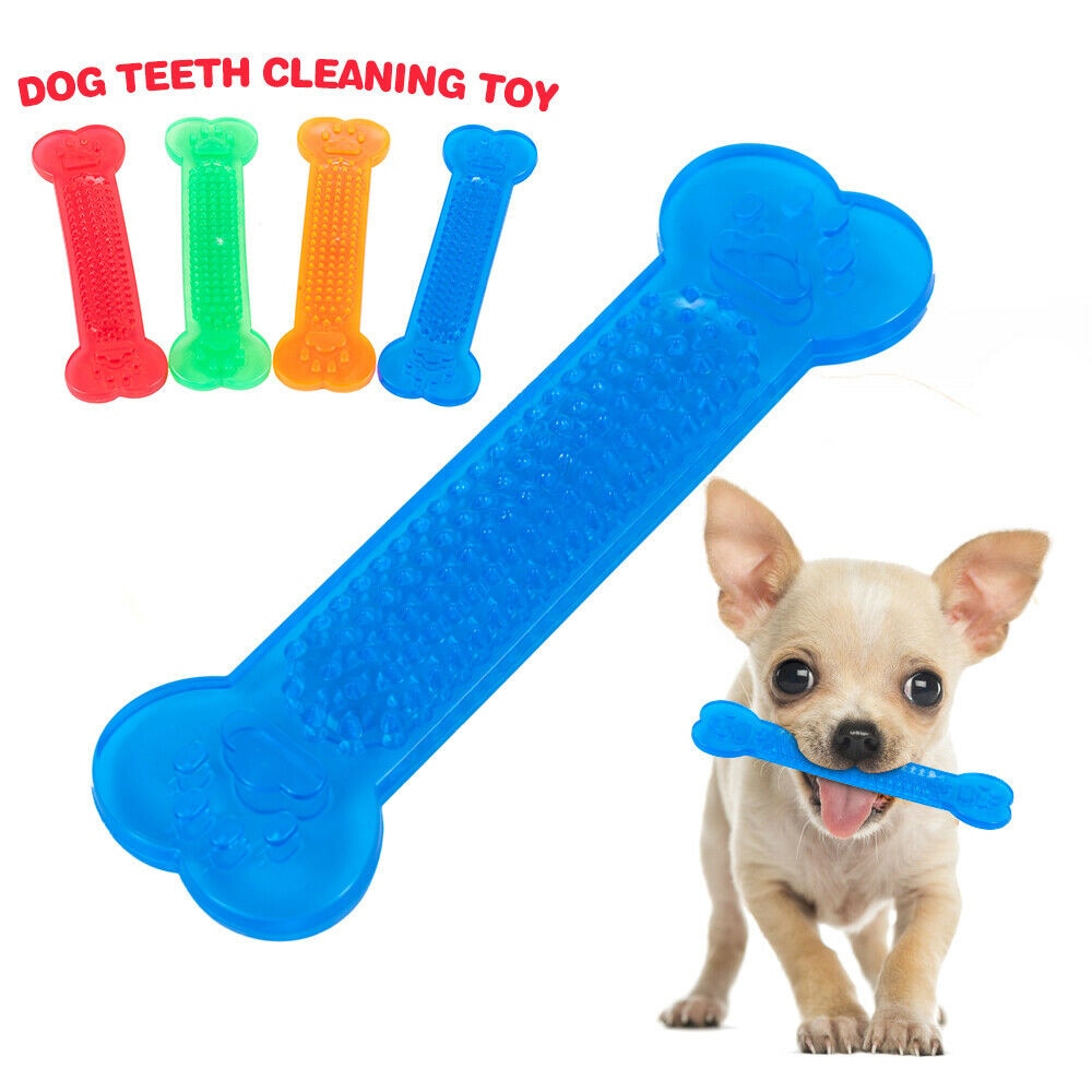 Juguetes de masticación para perros resistentes a los dientes juguete de hueso para mascotas cuidado dental para perros accesorios para mascotas — imagen 2
