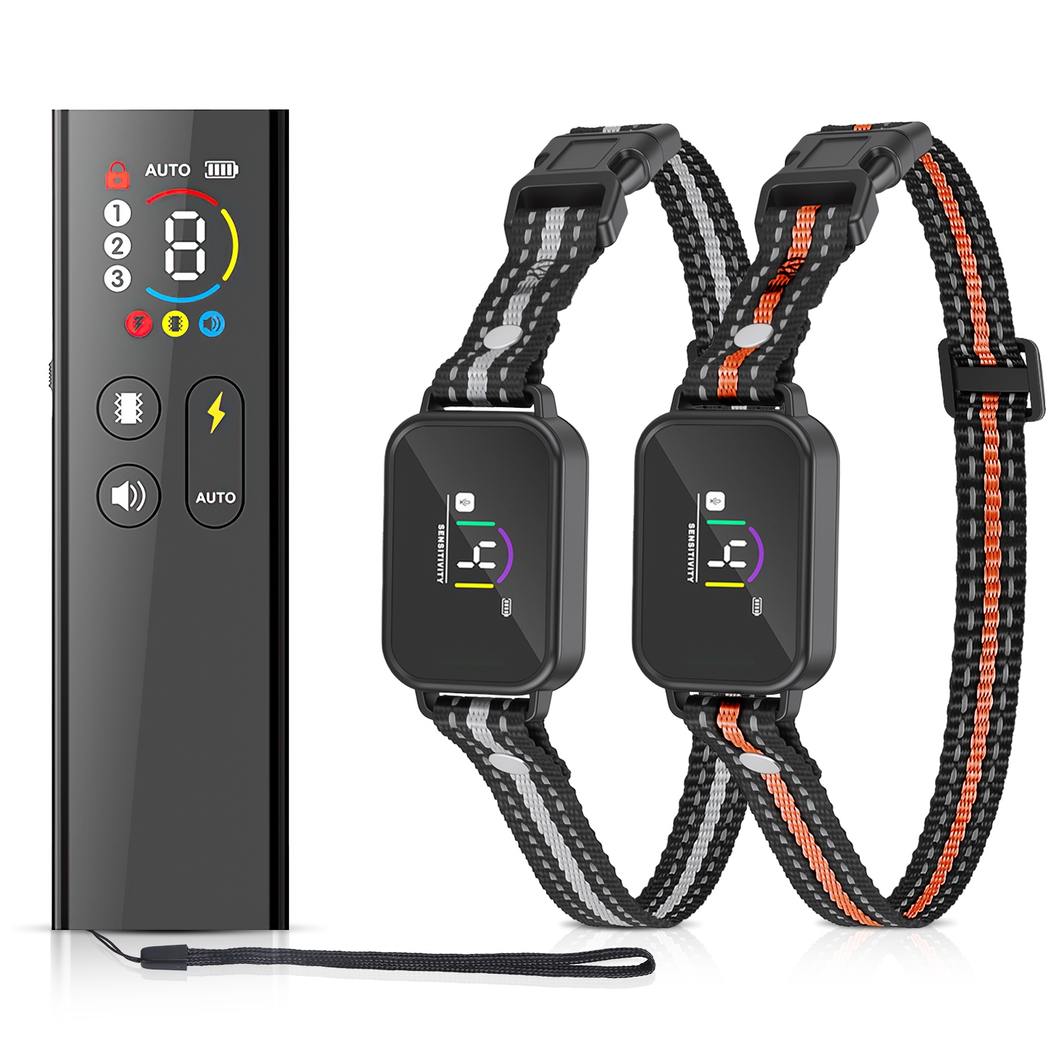 Collar Antiladridos y de Descarga 2 en 1 para Perros Collar de Entrenamiento con Control Remoto Recargable Impermeable IP68 con 3 Canales para Perros Medianos y Pequeños — imagen 14
