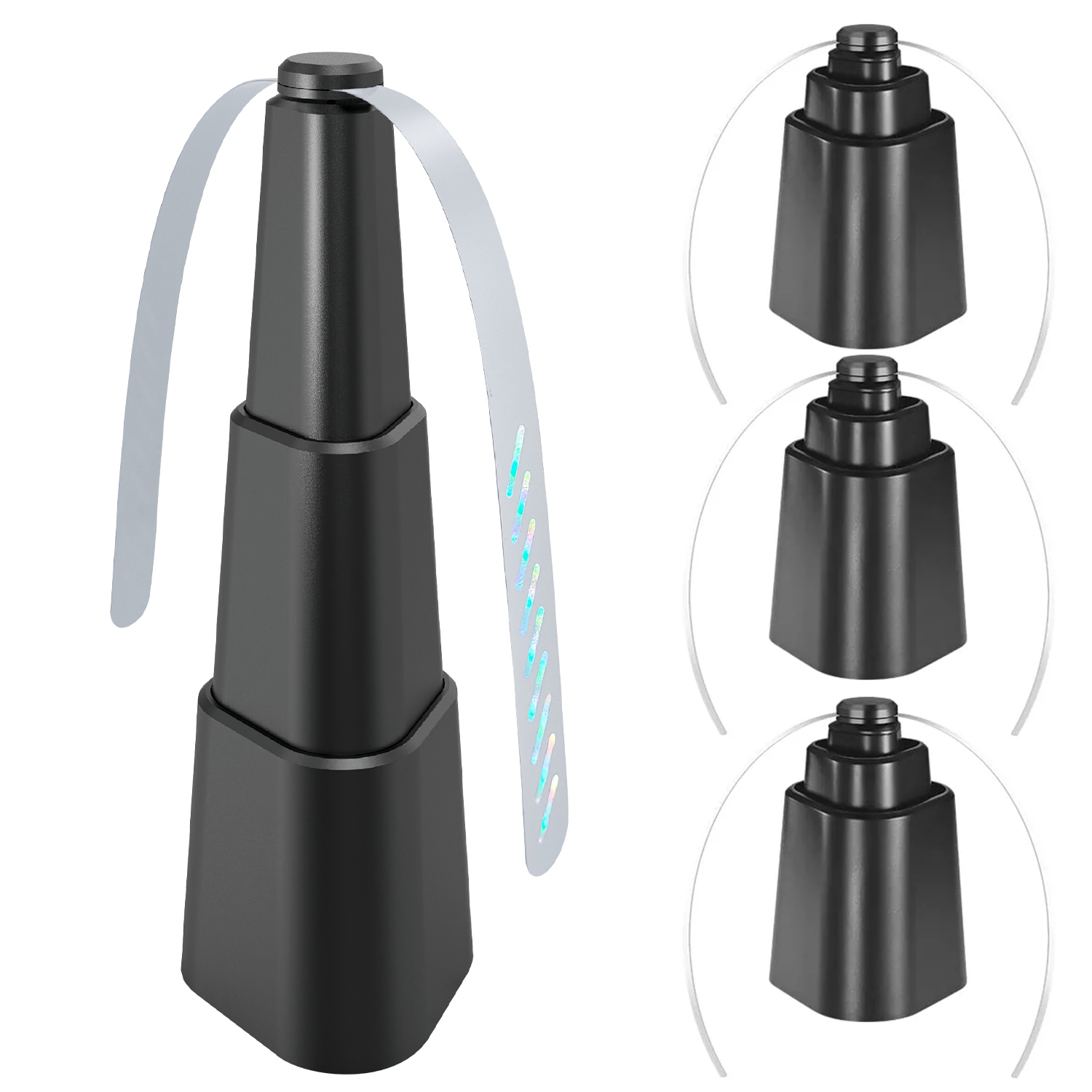 4 Piezas de Ventilador Repelente de Moscas para Verano, de Mesa, a Pilas, Disuasor de Insectos, Ventiladores Colgantes para Comida, Fiestas, BBQ, Picnics y Camping — imagen 3
