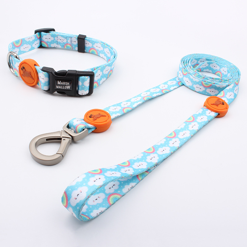 Vestido de Tira para Perros Grande Conjunto de Tres Piezas con Collar Corte Adorable para Perros Grandes — imagen 3