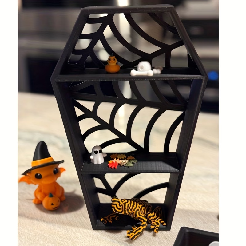 Casa de Araña en Estilo Gótico con Diseño de Caja para Joyas 3D Impresion Decorativo — imagen 5