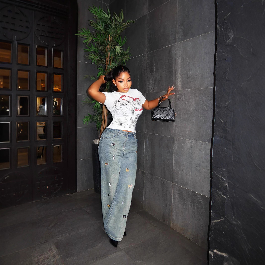 Worn-in Fun Sausage Dog Embroidered Denim Pants — image 3